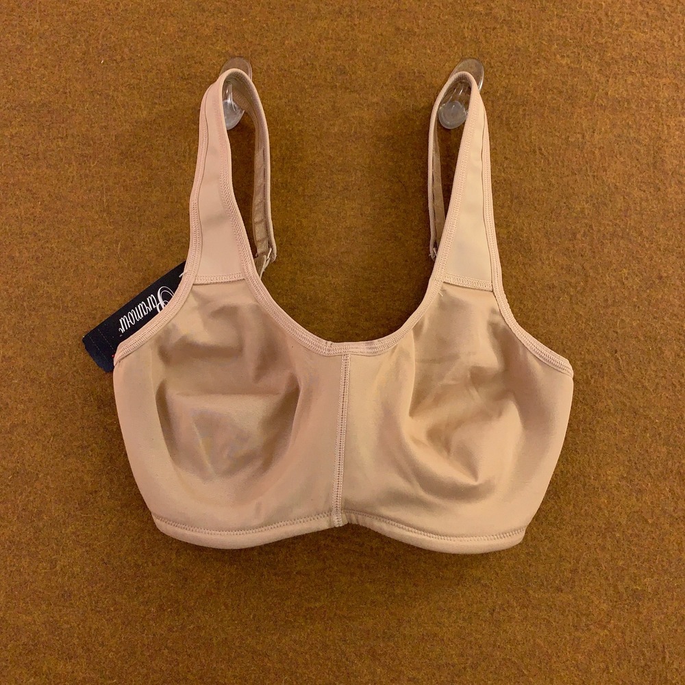 Paramour Womens 32DDD Beige Body-X High Impact Underwire Sports Bra NWT